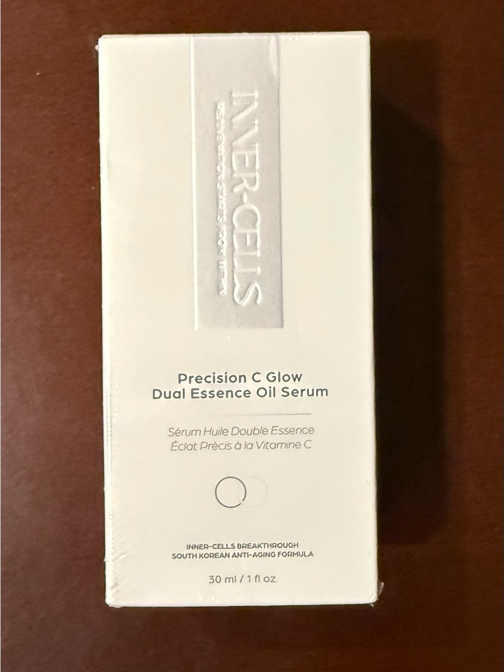 Inner Cells Precision C Glow Dual Essence Oil Serum - NIB